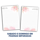 Kit 3 Unid. Miolo Agenda Florescer 1DPP
