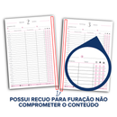 Kit 3 Unid. Miolo Agendamento Rosa 1DPP