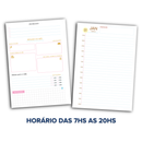 Kit 3 Unid. Miolo Agenda Fofinha 1DPP