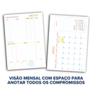 Kit 4 Unid. Miolo Agenda Fofinha 2DPP