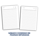 Kit 3 Unid. Miolo Agenda Comercial 1DPP