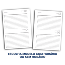 Kit 4 Unid. Miolo Agenda Comercial 2DPP