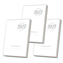 Kit 3 Unid. Miolo Agenda Comercial 1DPP