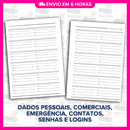 Miolo Impresso Agenda Comercial 1DPP 2026 | Tamanho A5 | Papel 90gr