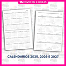 Miolo Impresso Agenda Comercial 1DPP 2026 | Tamanho A5 | Papel 90gr
