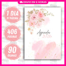 Miolo Impresso Agenda Florescer 1DPP 2026 | Tamanho A5 | Papel 90gr