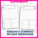 Miolo Impresso Agenda Jurídica 1DPP 2026 | Tamanho A5 | Papel 75gr