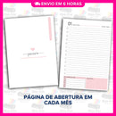 Miolo Impresso Agenda Docelina Mod01 2026 | Tamanho A5 1DPP | Papel 75gr