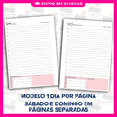 Miolo Impresso Agenda Docelina Mod01 2026 | Tamanho A5 1DPP | Papel 75gr
