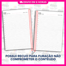 Miolo Impresso Agenda Docelina Mod02 2026 | Tamanho A5 1DPP | Papel 75gr