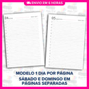 Miolo Impresso Agenda Docelina Mod02 2026 | Tamanho A5 1DPP | Papel 75gr